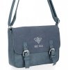 GEANȚĂ DE DAMĂ tip poștaș BEE BAG indigo 1002S2024